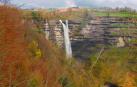 La cascada de Gujuli, en Álava