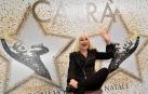 Raffaella Carrà, durante la presentación de un espectáculo