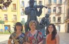 Aurora Vives de Prada, Begoña Martínez Agorreta y Marina Sierra Ramos.