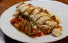 Las verduritas son una rica guarnición para el pollo
