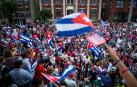Imagen de las protestas en Cuba.