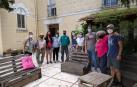 Visita del director y personal de Juventud a la ecoaldea Asterra Bizimodu.