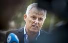 Peter R. de Vries habla con la prensa el pasado septiembre de 2020