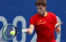El español Pablo Carreño durante su partido frente al ruso Karen Khachanov.
