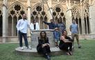 La mayor parte de los premiados acudió ayer a la gala que tuvo lugar en la Catedral de Pamplona: Raül Sánchez Miras, Marina Selene, Manolo Vázquez, Tess Masero, Ilaria Gambarelli, Mariana Barassi e Iker Esteibarlanda