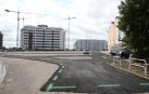 Apenas se ven coches durante las mañanas. Imagen tomada esta semana