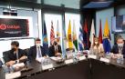 Asamblea de la Liga en la que se voto a favor del acuerdo con el fondo CVC