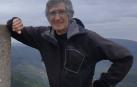 Rafael Alday Aguirreche, en la cima del monte Olagato, muy cerca de Iciz