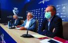 Sabalza y Fran Canal, en la rueda de prensa sobre CVC