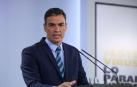 El presidente del Gobierno, Pedro Sánchez, comparece en rueda de prensa.