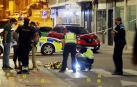 Agentes de diversos cuerpos de Policía, en el lugar de los hechos