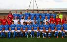 La plantilla del Ardoi que va a debutar en la Segunda RFEF se presentó ayer antes de la semifinal de la Copa Federación