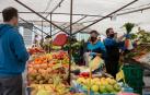 Puesto del mercadillo de Landaben