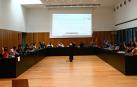 Los ediles, ayer 20 tras la renuncia de Etxeberria, volvieron a reunirse en el salón de plenos