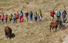Marchar por el 50 aniversario de la inauguración del refugio Ángel Olorón de Belagua