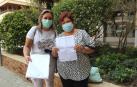 De izda. a dcha.: Tania Floristán Corral y Ana Mª Pérez Vera.