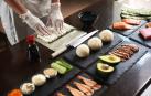 Preparación de comida japonesa