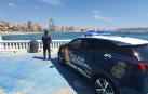 Mirador Palacio de Benidorm y Policía Nacional
