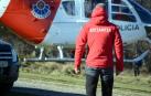 El cuerpo sin vida del varón ha sido trasladado por el helicóptero de la Ertzaintza