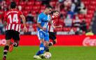 Radamel Falcao en el duelo entre Athletic y Rayo Vallecano
