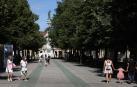 Imagen del paseo de Sarasate del pasado mes de agosto.