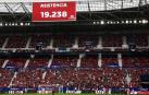 Fotos del partido Osasuna-Rayo Vallecano en El Sadar.