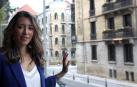 Xiana Méndez, en Baluarte durante su visita esta semana a Pamplona para participar en la inauguración de Biospain.