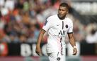 Kylian Mbappe, durante el partido ante el Stade Rennes