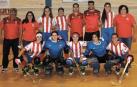 El equipo femenino de hockey patines de la UDC Rochapea que jugará esta temporada en la categoría OK Plata