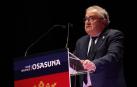 Luis Sabalza, durante la asamblea de este sábado