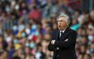Carlo Ancelotti, en el Barcelona-Real Madrid de este domingo