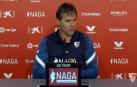 Julen Lopetegui, este viernes en la rueda de prensa previa al partido ante Osasuna