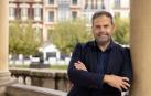 Danny Imizcoz, CEO de Matukio, en la plaza del Castillo