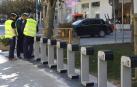 Los operarios siguen instalando las diferentes bases
