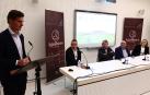Fernando Martínez (Director de la Revista Alimentaria); Héctor Barbarin (Director General de CNTA);  Enrique Castel Ruiz (agricultor y productor); José Luis Medrano Gil (Conservas Medrano) y Asun Bastida (Directora Comercial de Producto Local de Eroski)