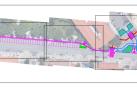 Plano del carril bici del barrio de la Chantrea