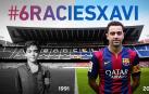 Montaje del día en el que Xavi Hernández se despidió del F.C. Barcelona 

FCB

  (Foto de ARCHIVO)

22/05/2015