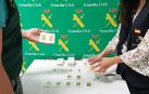Lingotes de oro intervenidos por la Guardia Civil a un pasajero en el aeropuerto de Palma
