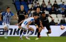 Merino, en un lance del partido contra el Sturm Graz
