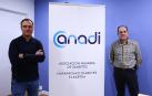 Humberto Pérez de Leiva y Juantxo Remón, vicepresidente y presidente de la Asociación Navarra de Diabetes.
