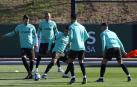 Entrenamiento de la selección portuguesa en Lisboa