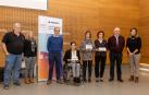 Foto de familia tras la entrega de premios