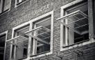Ventanas abiertas de un edificio