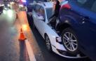 Vídeo de las retenciones en la PA-30 debido a una colisión múltiple con nueve vehículos implicados