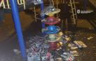 Intentan quemar un parque infantil en La Runa