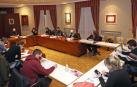 Imagen de archivo de una sesión de pleno del Ayuntamiento de Huarte