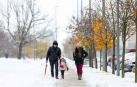 Fotos de la nieve en Navarra este domingo