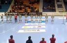 Minuto de silencio en honor a Jesús Riaño antes de partido del Helvetia Anaitasuna