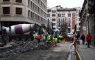 OBRAS EN LA CALLE CORTES DE NAVARRA.