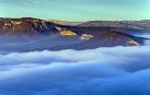 La niebla, protagonista en Navarra.